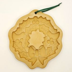 Brown Bag Cookie Art 1988 Hill Design Holiday Wreath